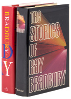 Two volumes of collected stories of Ray Bradbury