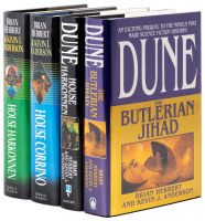 Four signed Dune titles from Brian Herbert and Kevin J. Anderson