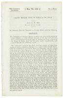 Report No. 209, Calvin Mickle, Executor of Nagle & De Frias: account of a slave-trading ship captured by U.S. authorities