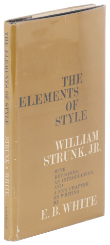 The Elements of Style: With Revisions, an Introduction, and a New Chapter on Writing