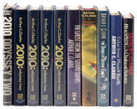 Six titles by Arthur C. Clarke
