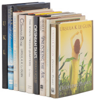 Nine volumes of collected works by Ursula Le Guin