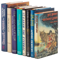 Eight titles by Andre Norton