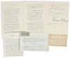 Four Pieces of Correspondence