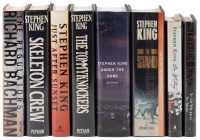 Eight First Editions by Stephen King