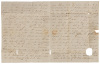 Letter from Canadian American witnessing slave auction - 2