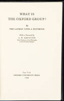 What is the Oxford Group?