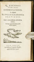 Commentationes, in aliquot M. Tvlli Ciceronis Orationes