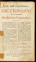 The Cooks and Confectioners Dictionary: Or, The Accomplish'd Housewives Companion