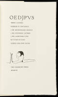 Oedipus: Three Cantoes, Wherein is Contained: 1 His Unfortunate Infancy, 2 His Execrable Actions, 3 His Lamentable End...