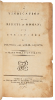A Vindication of the Rights of Woman: with Strictures of Political and Moral Subjects