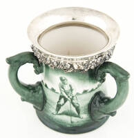 Lenox / Ceramic Art Co. three-handled mug