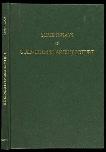 Some Essays on Golf-Course Architecture