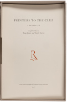 Printers to the Club: A Portfolio Compiled and Edited by James Linden and Jennifer Larson