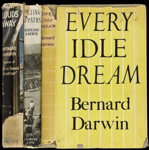 Three volumes by Bernard Darwin