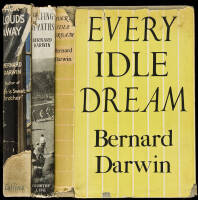 Three volumes by Bernard Darwin