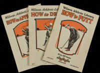 How to Drive; Approach; Putt - 3 volumes in the rare slipcase