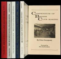 Six golf club price guides and reference books