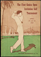 The First Gezira Open Invitation Golf Tournament Souvenir Programme