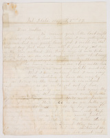 Letter from P. Norton to her mother, giving her account of the Salmon River Massacre, in which her husband was killed and she was shot in the leg
