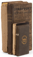 Four nineteenth century Massachusetts directories