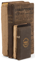 Four nineteenth century Massachusetts directories