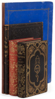 Four volumes with chromolithograph plates