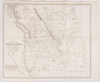 Map of the United States Territory of Oregon West of the Rocky Mountains. Exhibiting the various Trading Depots or Forts occupied by the British Hudson Bay Company, connected with the Western and northwestern Fur Trade