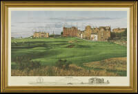 "The Road Hole" The 17th Hole of the Old Course. The Royal & Ancient Golf Club of St. Andrews