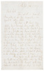 Autograph letter signed by Jay Gould, giving advice on buying and when to sell railroad stocks, apparently to one of his brokers