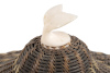 Baleen basket with whale tail finial - 3