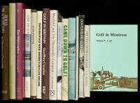 Fifteen volumes documenting the history of golf on various continents