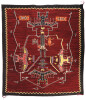 Mother Earth Chant Sandpainting tapestry