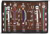 Navajo Guardian Yei Night Chant sandpainting tapestry