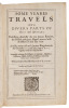 Some Yeares Travels into Divers Parts of Asia and Afrique. Describing especially the two famous Empires, the Persian, and great Mogull: weaved with the History of these later Times. And also, many rich and spatious Kingdomes in the Orientall India, and ot - 9