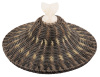 Baleen basket with whale tail finial - 5