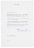 Two letters signed by Walt Disney, to Barnaby Conrad, regarding the showing of two Disney films at a film festival in San Francisco - 2
