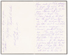 Envelope panel addressed by G.A. Custer to his wife, with 2 letters from Elizabeth Custer presenting it to the Public Library of Chicago - 3