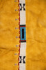 Sioux beaded buffalo hide robe - 5