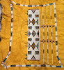 Sioux beaded buffalo hide robe - 7