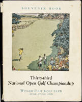 Thirty-Third National [USGA] Open [Golf] Championship...Played on the West Course of Winged Foot Golf Club, Mamaroneck, NY, June 27-29, 1929. [Official] Souvenir Book