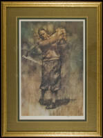 Color print of Bobby Jones from a limited edition