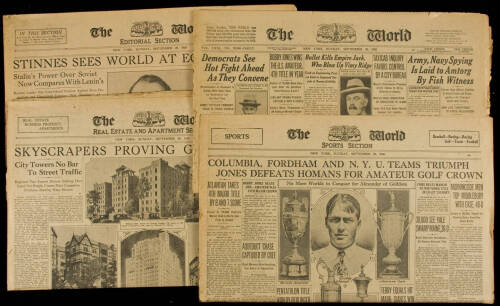 The World, New York Newspaper Issue for Sunday, September 28, 1930