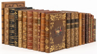 Finely Bound Shelve of 19th century Literature