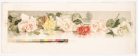 Floral chromolithograph print