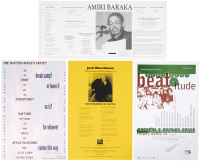 Four Beat-related posters
