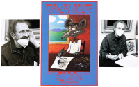 Stanley Mouse signed art show poster