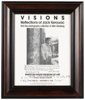 Visions: Reflections of Jack Kerouac - signed promotional poster