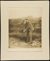 Photogravure of Tom Morris at St. Andrews