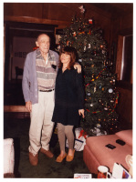 Charles and Linda Lee Bukowski, New Years Eve, 1993/94 - original photograph